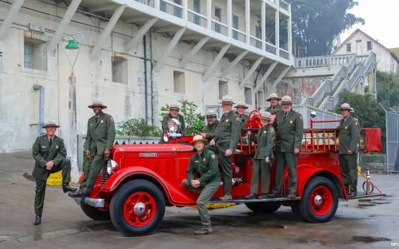 Alcatraz Rangers and Firetruck
