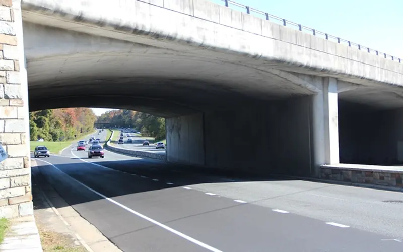 Greenbelt-Road overpass on the Baltimore Washington Parkway