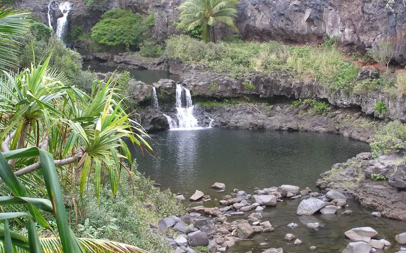 The Pools of ?Ohe?o in the park's Kipahulu District