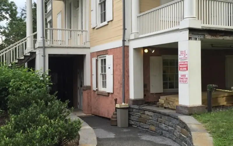 Hamilton Grange National Memorial, Entrance