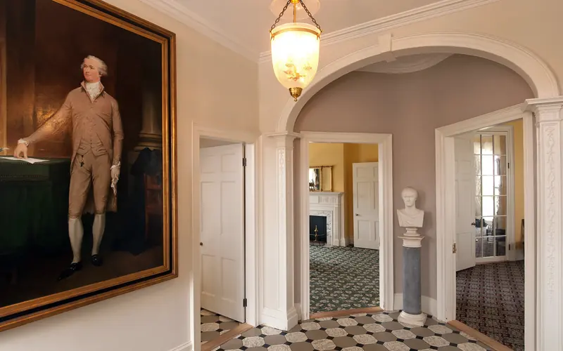 Hamilton Grange National Memorial, Foyer