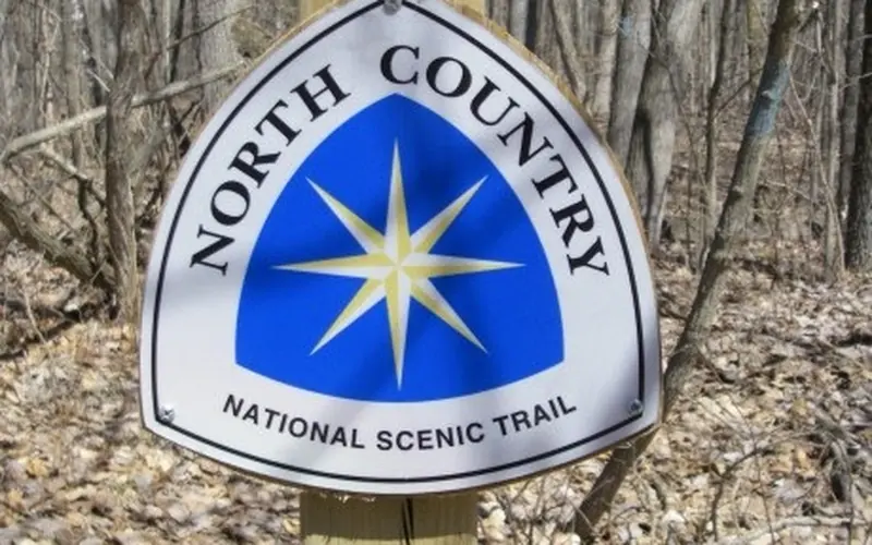 North Country trail sign