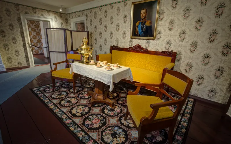 Reception room in the Russian Bishop's House
